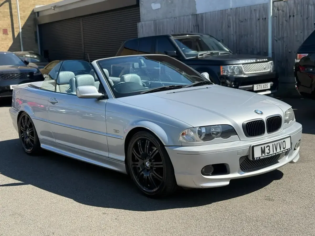 Used BMW 325 Cabriolet Sport Line 2003 Silver Cabriolet