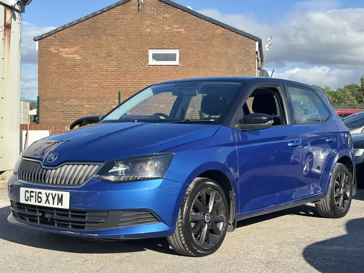 Used Skoda Fabia Colour Edition 2016 Blue Hatchback