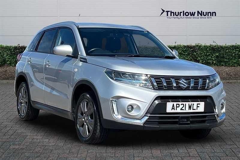 Silver Used 2021 Suzuki Vitara SZ-T SUV | £12,170 (Good price) - Image 1/4