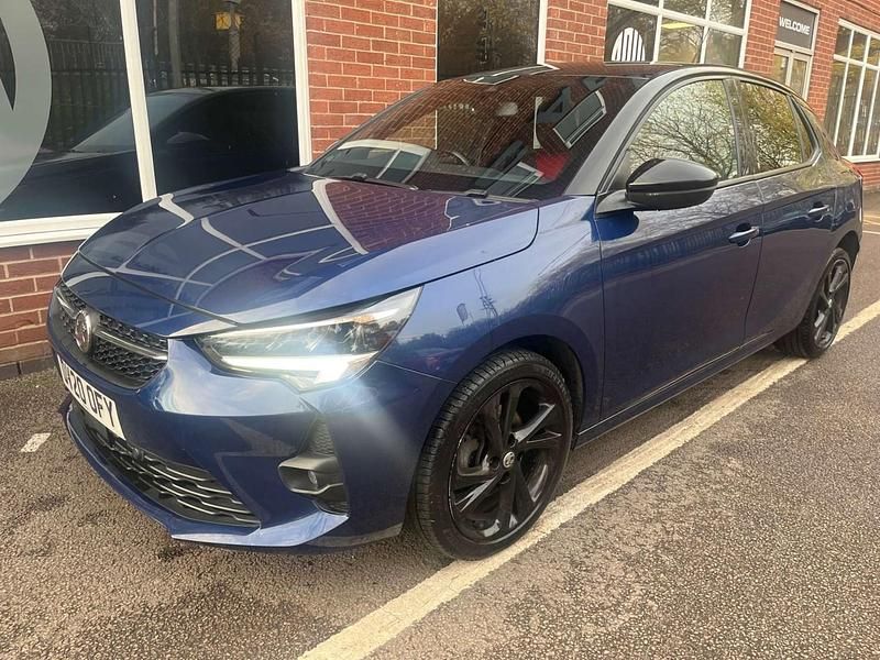 Used Vauxhall Corsa SRi 100 HP (73 kW) 2020 Blue Hatchback