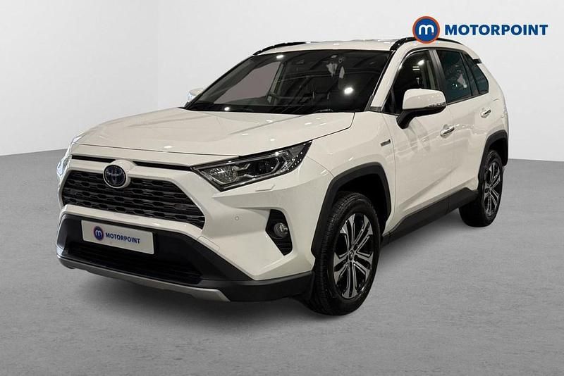 Used Toyota RAV4 Hybrid 2020 White SUV