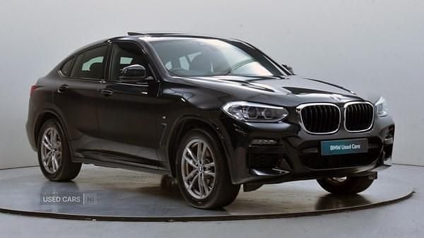 Black Used 2020 BMW X4 M Sport SUV | £28,995 (Good price) - Image 1/4