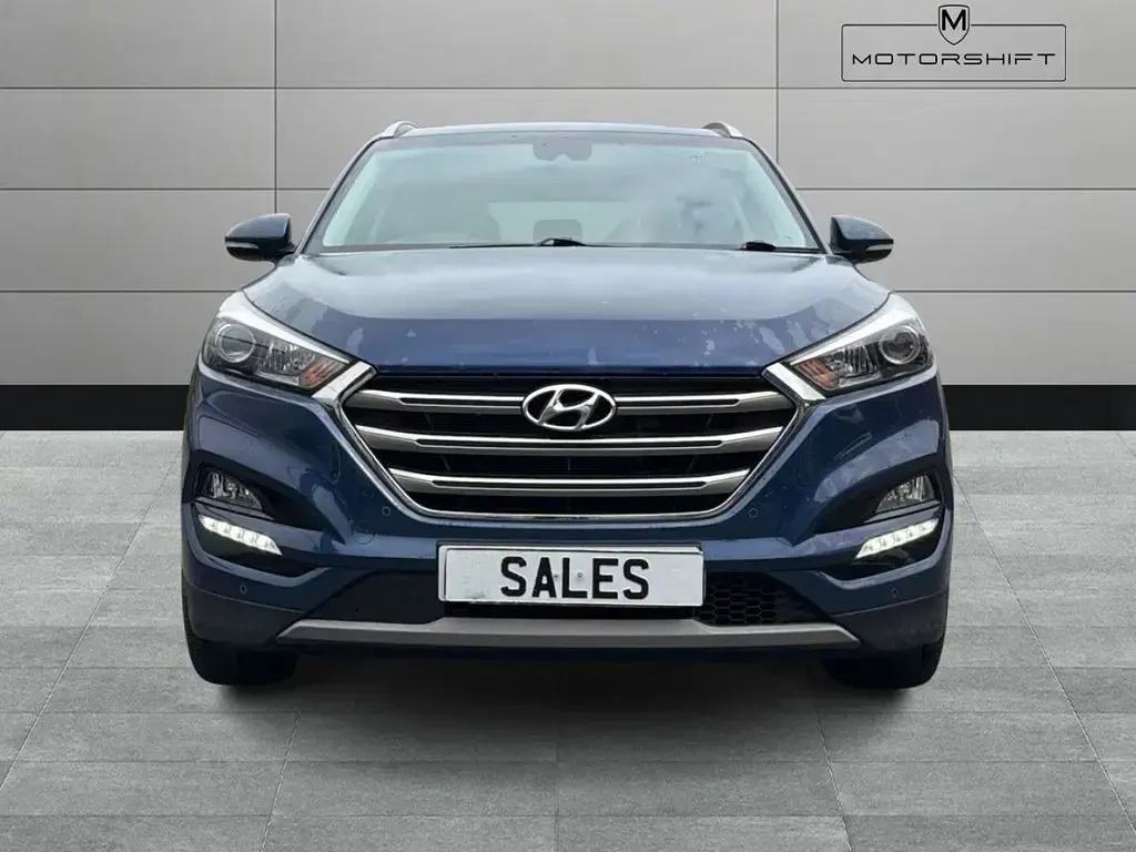 Used Hyundai Tucson Premium 141 HP (103 kW) 2017 Blue SUV
