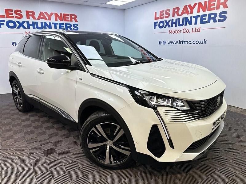 White Used 2022 Peugeot 3008 GTi Hatchback | £15,499 (Fair price) - Image 1/4