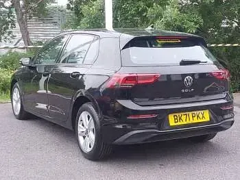 Used VW Golf VIII Life 115 HP (84 kW) 2021 Black Hatchback