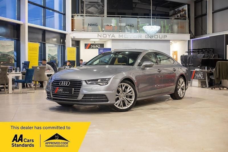 Used Audi A7 Sportback Black Edition 272 HP (200 kW) 2017 Grey Hatchback