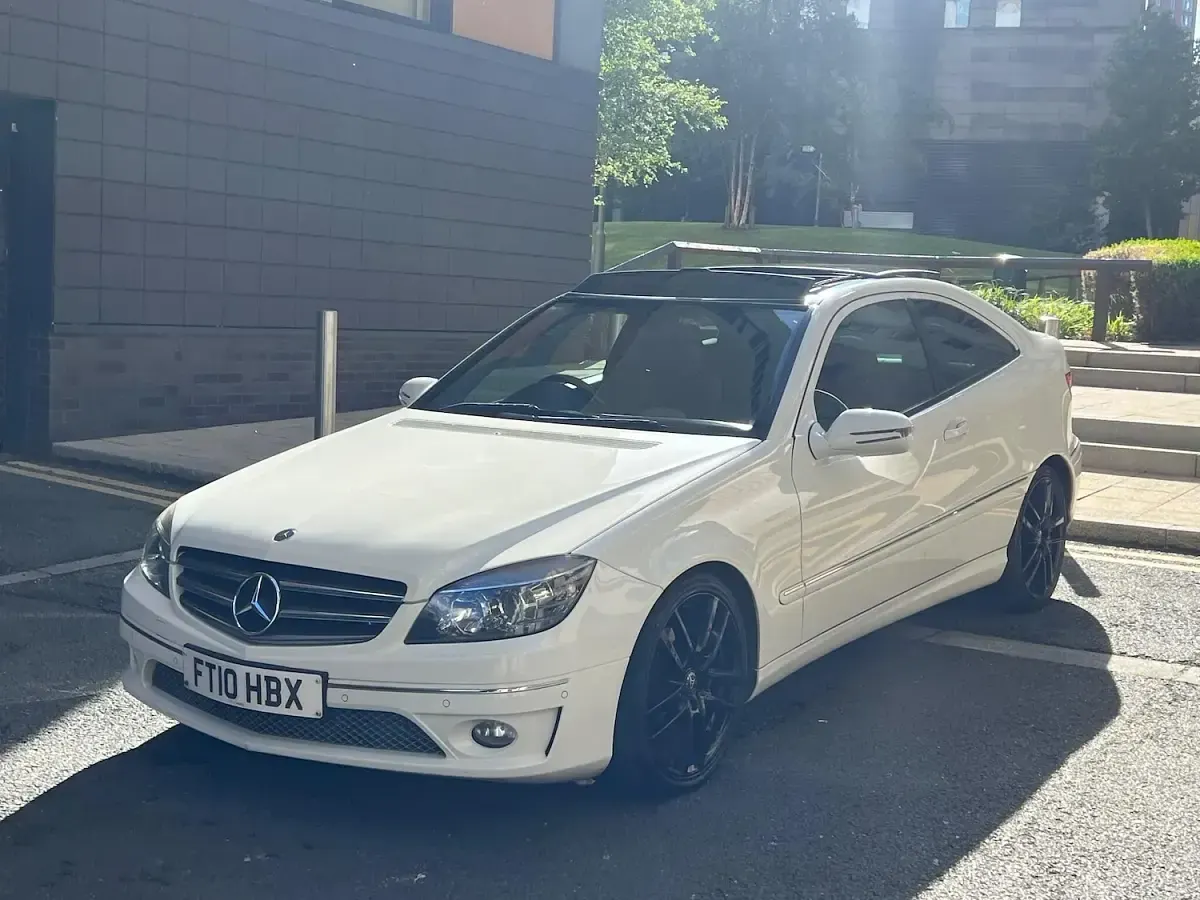 Used Mercedes CLC220 2010 White Coupe