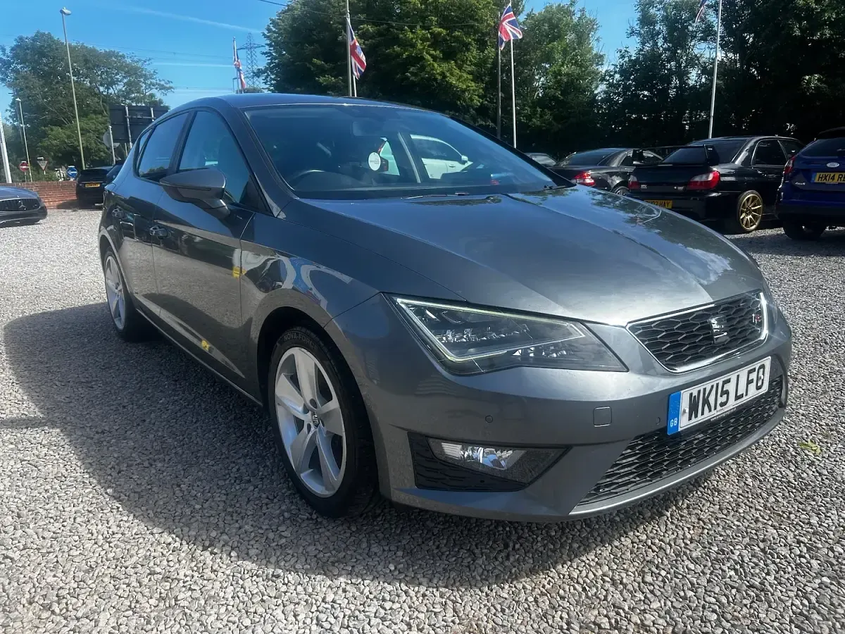 Used Seat Leon FR 180 HP (132 kW) 2015 Grey Hatchback