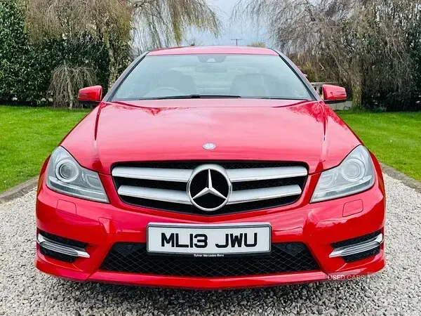 Used Mercedes C250 AMG 2013 Red Coupe