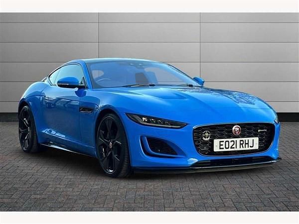 Blue Used 2021 Jaguar F-Type Coupe | £38,880 (A bit pricey) - Image 1/2