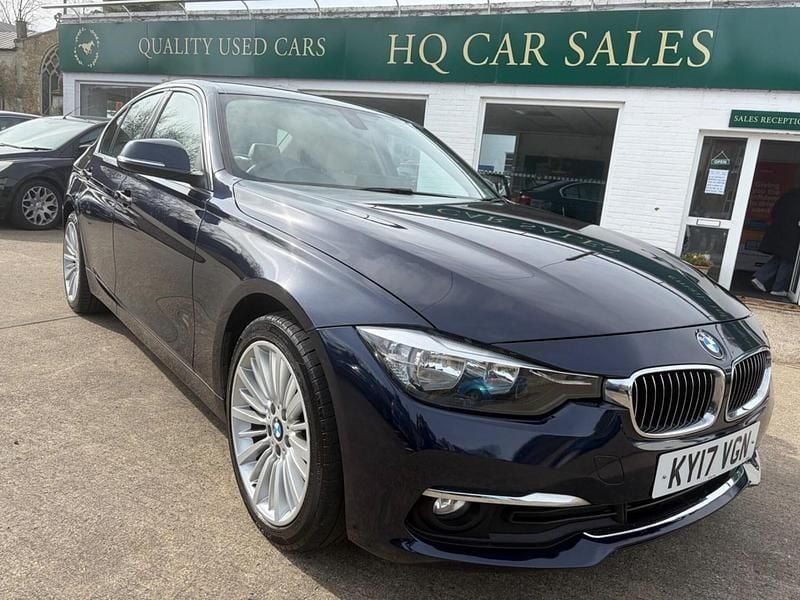 Used BMW 318 Luxury Line 2017 Blue Sedan