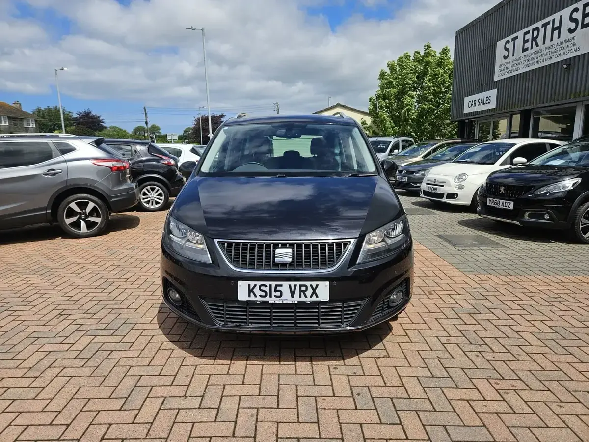 Used Seat Alhambra Ecomotive 2015 Black MPV