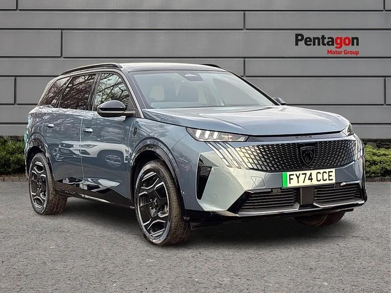 Ingaro blue Used 2024 Peugeot e-5008 GTi SUV | £41,995 - Image 1/4