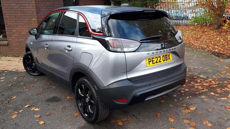 Used Vauxhall Crossland GS Line 108 HP (79 kW) 2022 Grey SUV