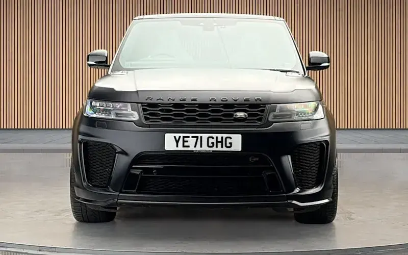 Used Land Rover Range Rover Sport SVR 575 HP (422 kW) 2021 Black SUV