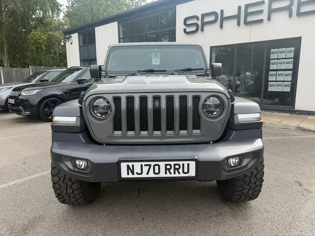 Used Jeep Wrangler Rubicon 272 HP (200 kW) 2020 Grey SUV