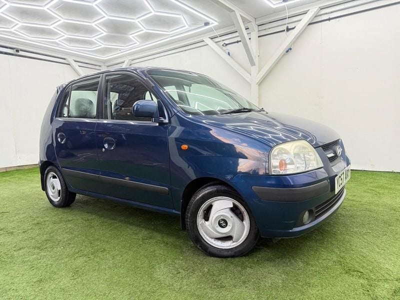 Used Hyundai Atos 62 HP (45 kW) 2007 Blue Hatchback