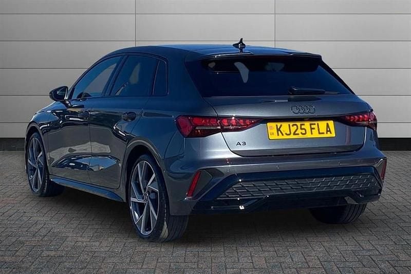 Used Audi A3 Black Edition 150 HP (110 kW) 2025 Grey Hatchback