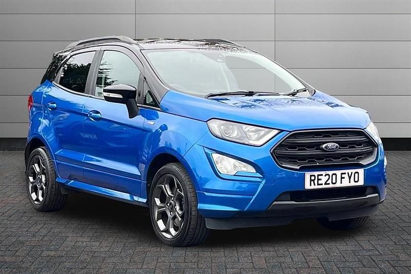 Used Ford Ecosport ST-Line 125 HP (91 kW) 2020 Blue SUV
