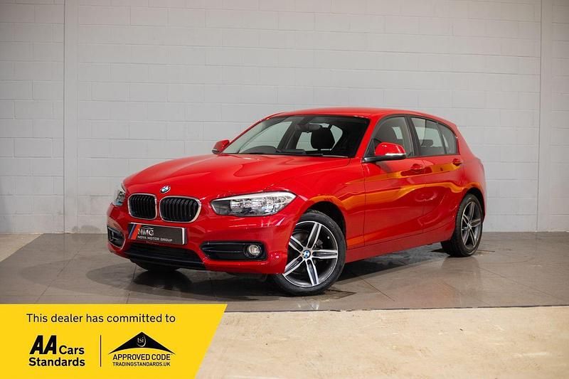 Red Used 2016 BMW 118 Sport Line Hatchback | £11,337 (Fair price) - Image 1/4
