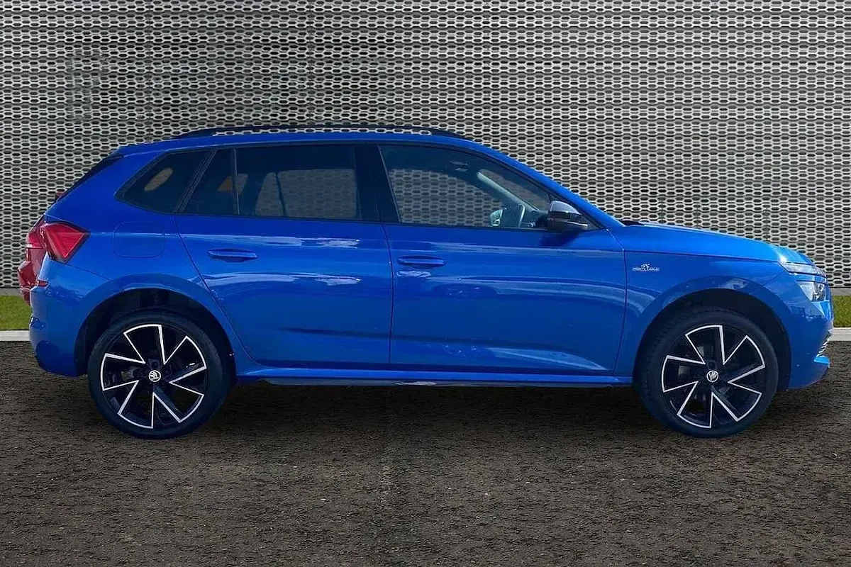Used Skoda 110 R Monte Carlo 81 HP (59 kW) 2023 Race blue metallic Estate