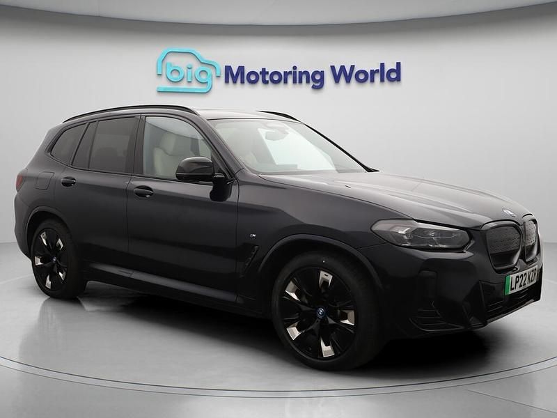 Black Used 2022 BMW iX3 M Sport SUV | £28,917 (Fair price) - Image 1/4