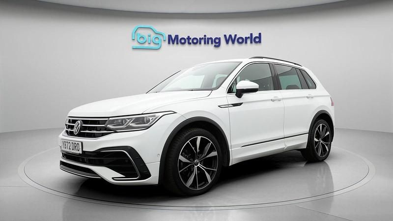 Used VW Tiguan R-line 150 HP (110 kW) 2023 White SUV