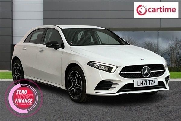 White Used 2021 Mercedes A250 AMG line Hatchback | £25,466 (Expensive) - Image 1/3