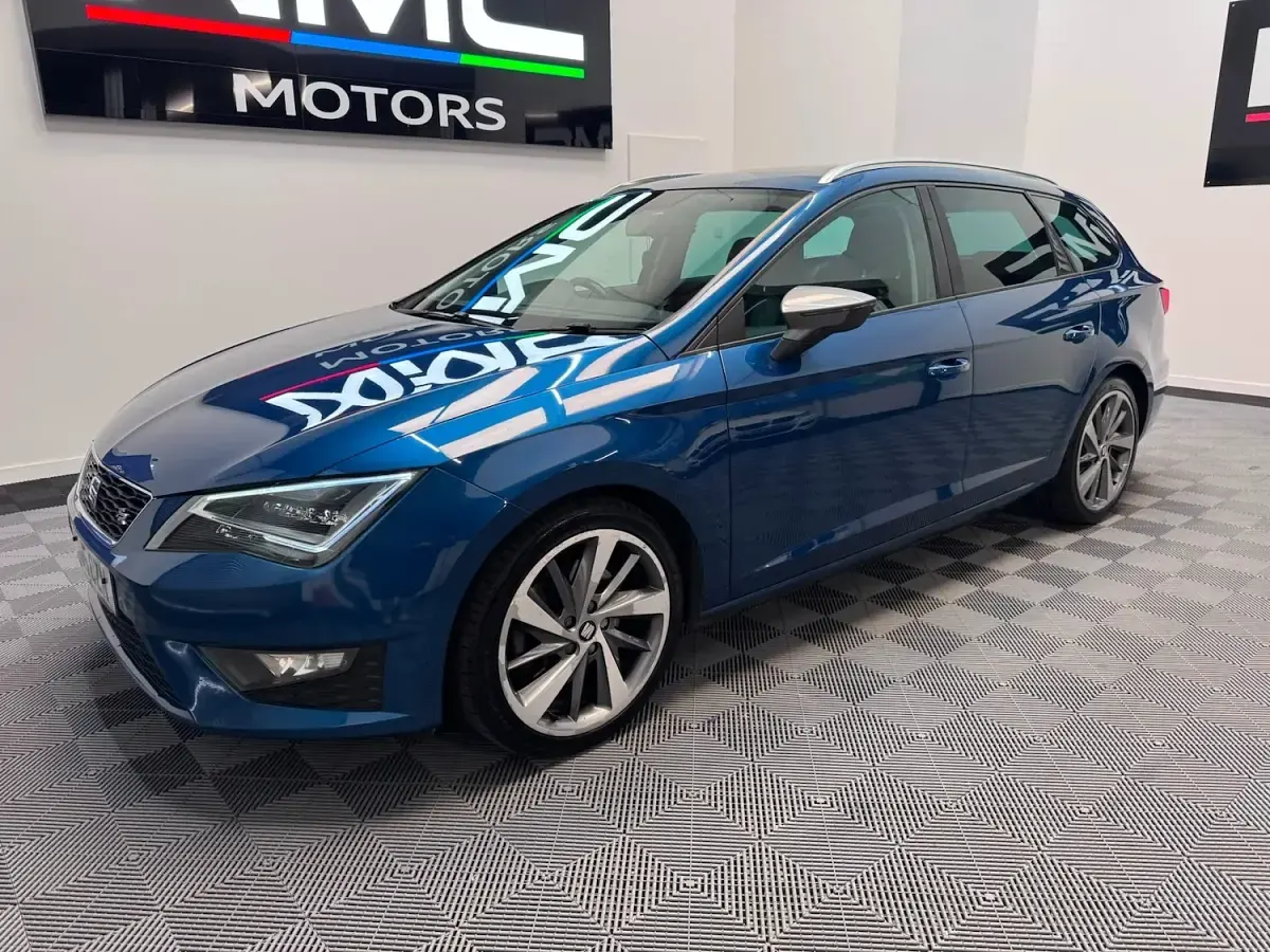 Used Seat Leon FR 2015 Blue Estate
