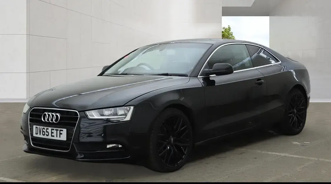 Used Audi A5 Comfort 163 HP (119 kW) 2015 Black Coupe