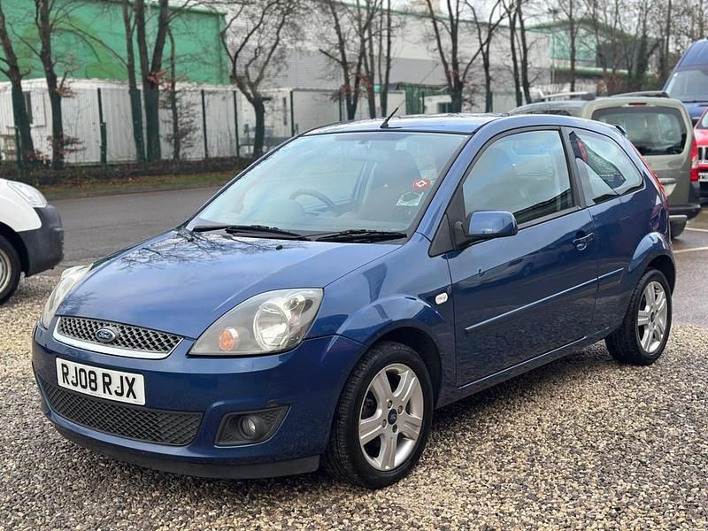 Used Ford Fiesta Zetec 2008 Blue Hatchback