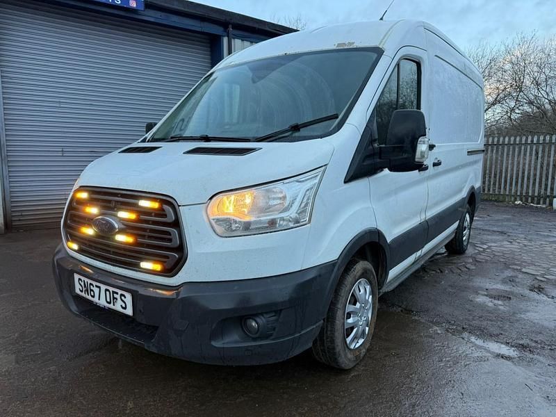 Used Ford Transit 130 HP (95 kW) 2017 White Van
