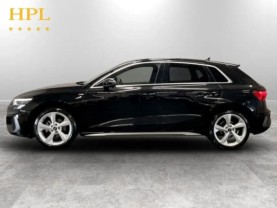 Used Audi A3 Sportback S-Line 110 HP (80 kW) 2021 Black Hatchback