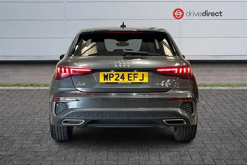 Used Audi A3 Sportback S-Line 110 HP (80 kW) 2024 Grey Hatchback