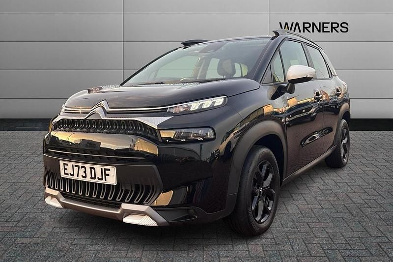 Black Used 2024 Citroën C3 Aircross PureTech SUV | £12,495 (Fair price) - Image 1/4