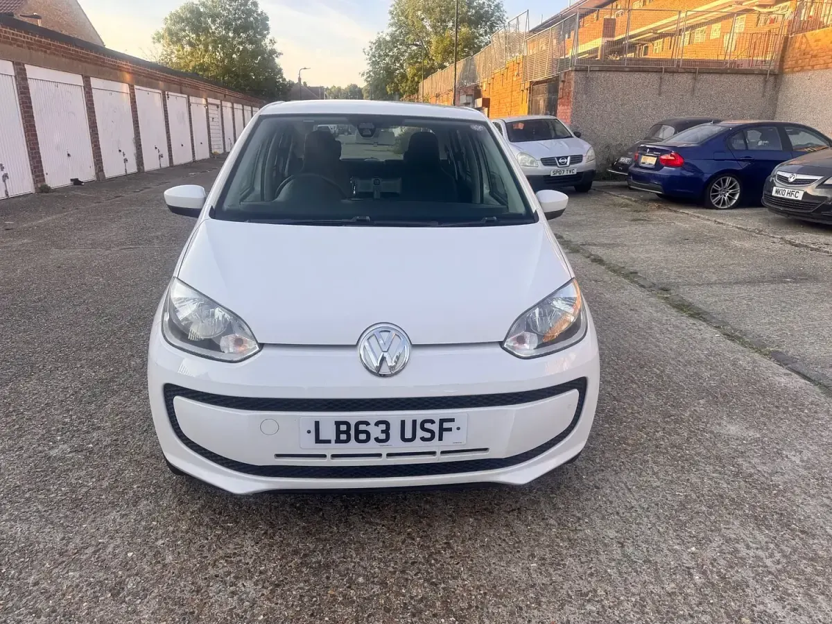 Used VW up! 2014 White Hatchback