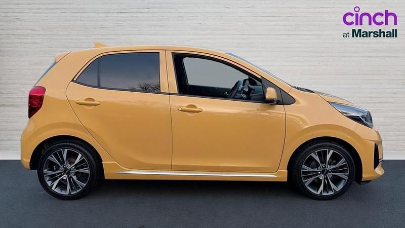 Used Kia Picanto GT-Line 66 HP (48 kW) 2024 Yellow Hatchback