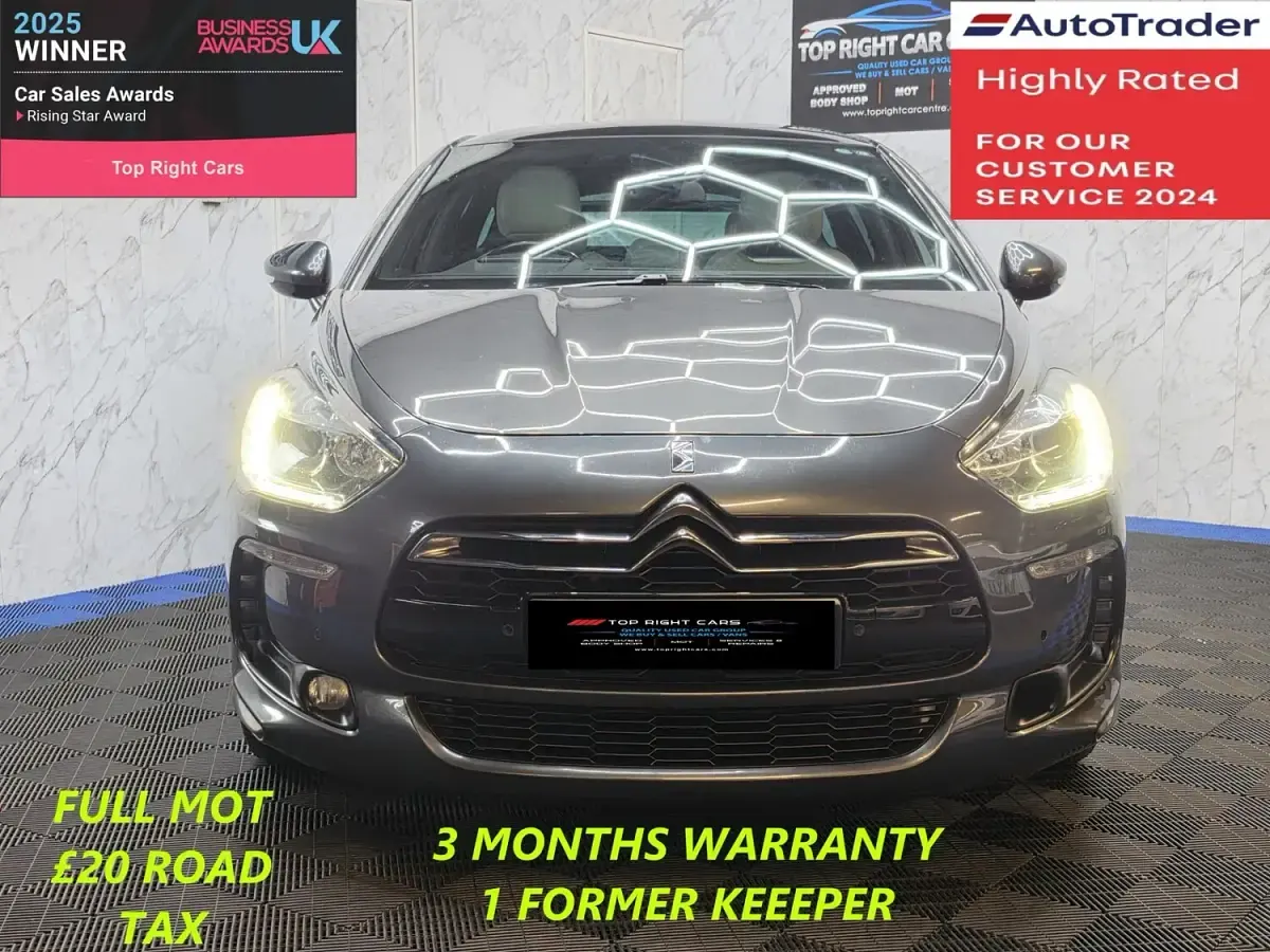 Used Citroën DS5 120 HP (88 kW) 2015 Grey Hatchback