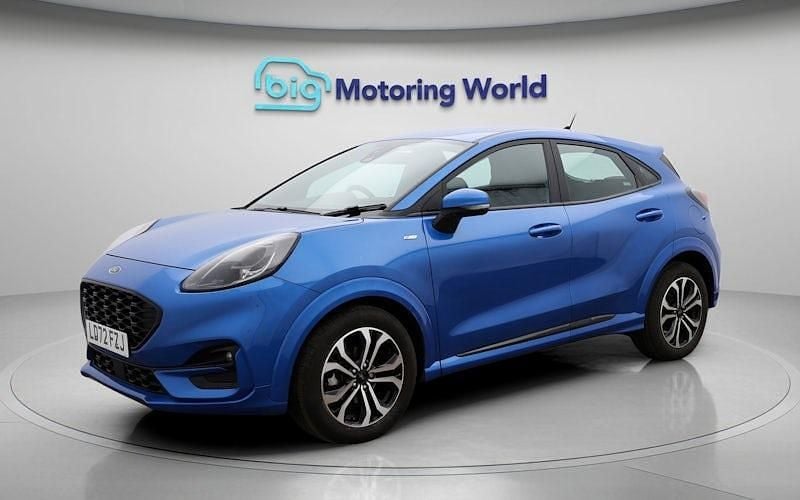 Used Ford Puma ST-Line 155 HP (114 kW) 2022 Blue Hatchback