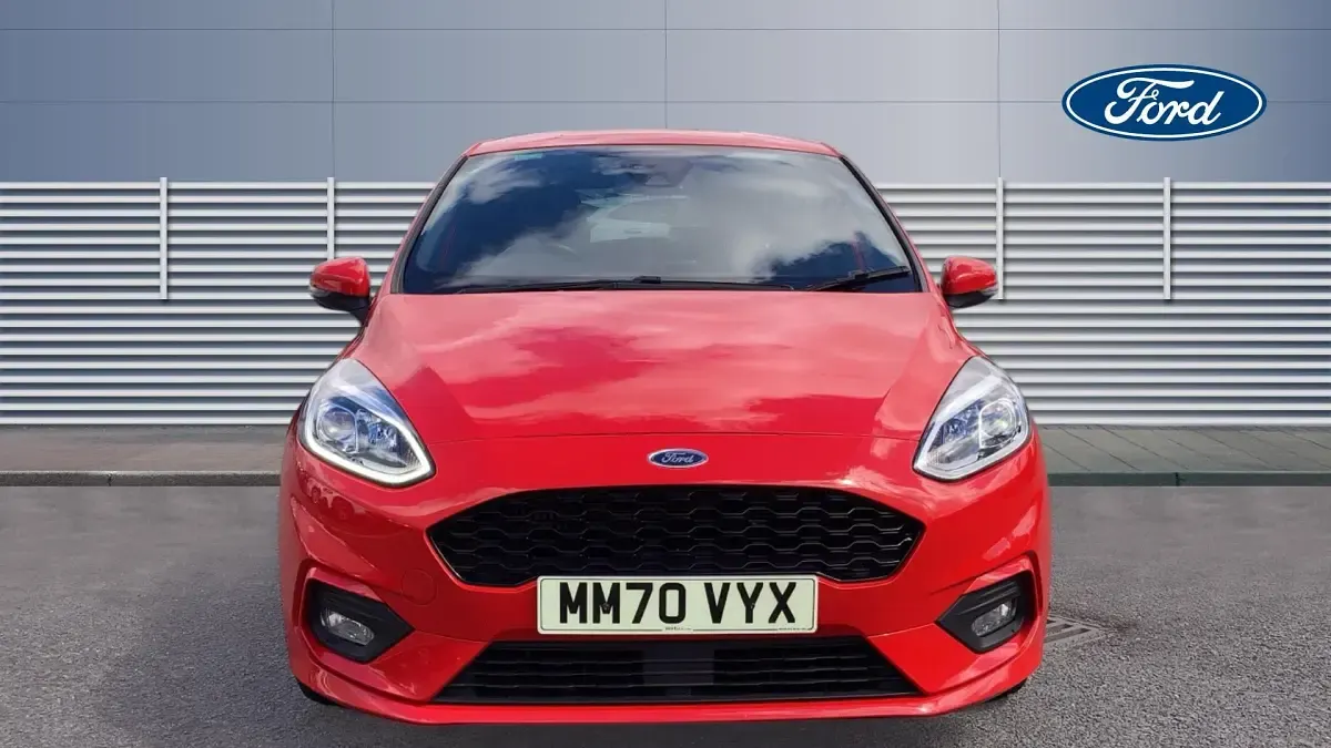 Used Ford Fiesta ST-Line 125 HP (91 kW) 2020 Red Hatchback