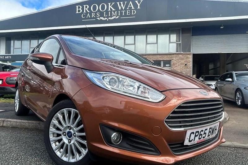 Brown Used 2015 Ford Fiesta Titanium Hatchback | £4,490 (Fair price) - Image 1/1