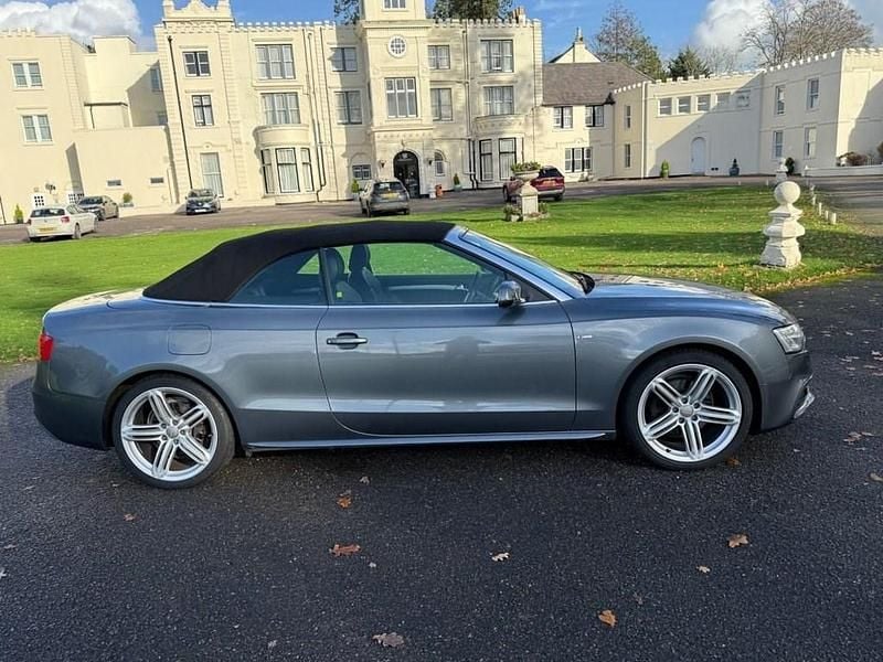 Used Audi A5 Cabriolet S-Line 177 HP (130 kW) 2013 Grey Cabriolet