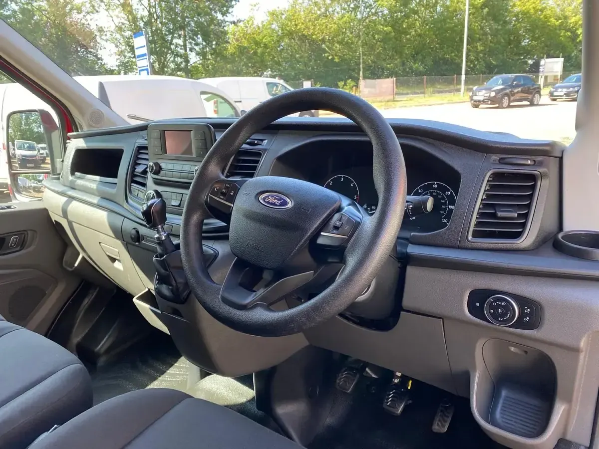 Used Ford Transit 2022 Red Van