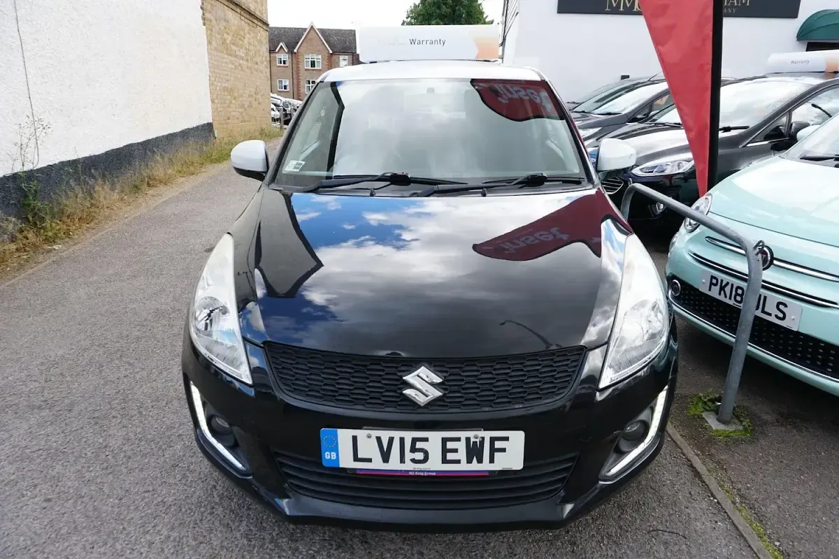 Used Suzuki Swift SZ-L 2015 Black/white Hatchback