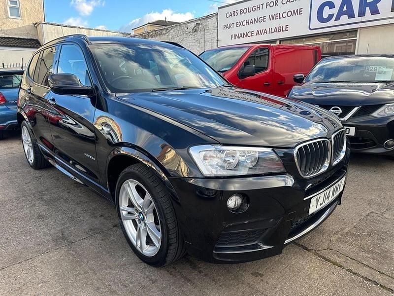 Black Used 2014 BMW X3 M Sport SUV | £5,395 (Fair price) - Image 1/4