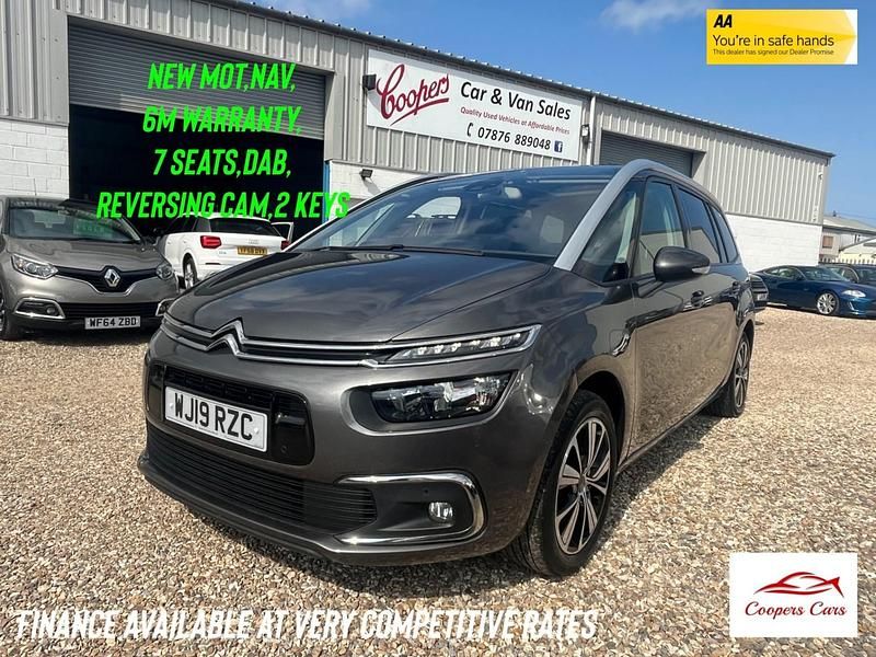 Grey Used 2019 Citroën Grand C4 Picasso Flair MPV | £9,750 (Good price) - Image 1/4
