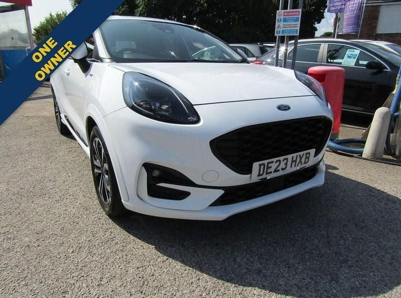 White Used 2023 Ford Puma ST-Line SUV | £15,250 (Good price) - Image 1/3