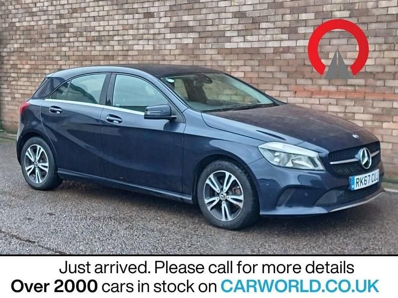 Blue Used 2017 Mercedes A160 Executive Hatchback | £9,400 (Good price) - Image 1/3