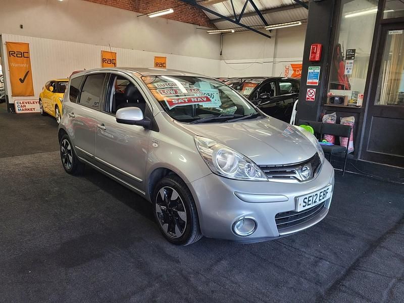 Used Nissan Note N-TEC 110 HP (80 kW) 2012 Silver Hatchback