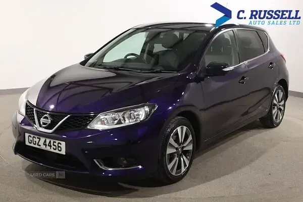 Used Nissan Pulsar Tekna 115 HP (84 kW) 2017 Blue Hatchback
